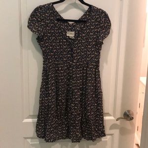 Floral Print Mini Dress